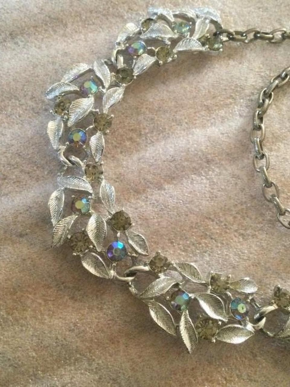 Vintage Rhinestone Necklace